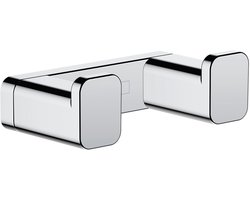 hansgrohe AddStoris dubbele handdoekhaak chroom