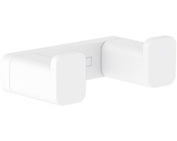 Hansgrohe Addstoris handdoekhaak dubbel mat wit
