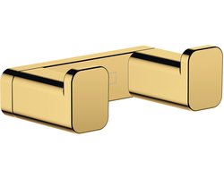Hansgrohe Addstoris handdoekhaak dubbel polished gold optic
