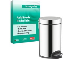 hansgrohe AddStoris pedaalemmer chroom