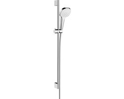 Hansgrohe Croma Select E - Set douchekop, stang en slang, EcoSmart, wit/chroom 26595400