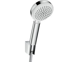 hansgrohe crometta 100 Vario/ Porter 'S badset - slang 160 cm - wit/chroom