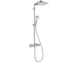 hansgrohe Crometta E - Showerpipe Varia - 240mm - Chroom - Met thermostaat