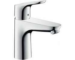 hansgrohe Focus - Wastafelmengkraan - Ééngreeps bediening - CoolStart energiebesparend - Zonder waste - 100mm - Chroom