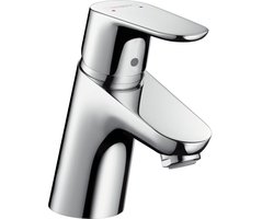 hansgrohe Focus - Wastafelmengkraan - Ééngreeps bediening - Met afvoerplug - 70mm - Chroom