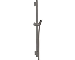 Hansgrohe glijstang Unica S puro 65 cm met doucheslang Brushed Black Chrome