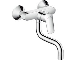 Hansgrohe - Hg 71836000 Logis Keukenkraan Wand Chr Hansgrohe - 71836000