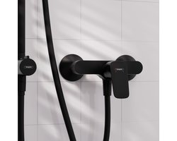 Hansgrohe Logis - Douchekraan, mat zwart 71600670