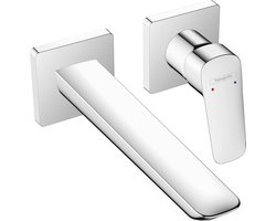 hansgrohe Logis Fine - Inbouw Wastafelmengkraan - Ééngreeps bediening - 20,5cm - Chroom