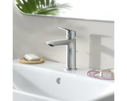 Hansgrohe Logis wastafelkraan 121 met waste chroom