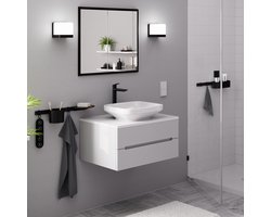 Hansgrohe Logis wastafelkraan 240 fine z/afvoer matzwart