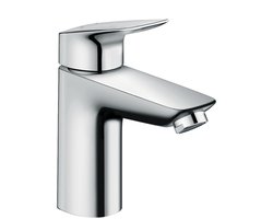 hansgrohe Logis - Wastafelmengkraan - Ééngreeps bediening - Zonder waste - 100mm - Chroom
