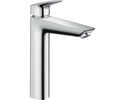hansgrohe Logis - Wastafelmengkraan - Ééngreeps bediening - Zonder waste - 190mm - Chroom