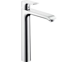 Hansgrohe Metris Wastafelkraan - Extra hoge uitloop - Met trek-waste
