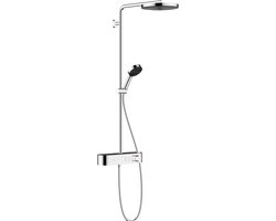 hansgrohe Pulsify S Showerpipe 260 1jet EcoSmart met ShowerTablet Select 400 chroom