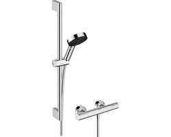 hansgrohe Pulsify Select S douchesysteem 105 3jet Relaxation EcoSmart met Element en glijstang 65 cm chroom