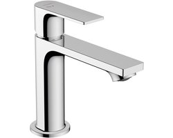 hansgrohe Rebris E - Wastafelmengkraan - Ééngreeps bediening - CoolStart energiebesparend - EcoSmart+ waterbesparend - Met trekwaste - 110mm maat - Chroom