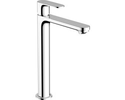 hansgrohe Rebris S - Wastafelmengkraan - Ééngreeps bediening - CoolStart energiebesparend - Zonder waste - 240mm maat - Chroom