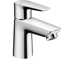 Hansgrohe Talis E 1 gats wastafelkraan 80 LowFlow met waste chroom