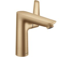 Hansgrohe Talis e 1-gr wastafelmkr 150 met trekwaste brushed bronze