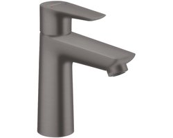 Hansgrohe Talis e 1 greeps wastafelkraan - 110 PopUp - trekwaste - hoogglans zwart chroom