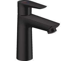 hansgrohe Talis E - Wastafelmengkraan - Ééngreeps bediening - CoolStart energiebesparend - Zonder waste - 110mm maat - Mat Zwart