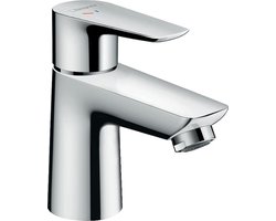 hansgrohe Talis E - Wastafelmengkraan - Ééngreeps bediening - CoolStart energiebesparend - Zonder waste - 80mm maat - Chroom