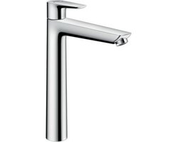 hansgrohe Talis E - Wastafelmengkraan - Ééngreeps bediening - Met trekwaste - 240mm maat - Chroom
