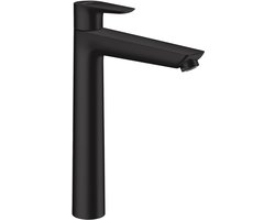 hansgrohe Talis E - Wastafelmengkraan - Ééngreeps bediening - Zonder waste - 240mm maat - Mat Zwart