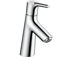 hansgrohe Talis S - Wastafelmengkraan - Ééngreeps bediening - CoolStart energiebesparend - Zonder waste - 80mm maat - Chroom