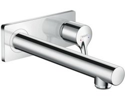 hansgrohe Talis S - Wastafelmengkraan - Ééngreeps bediening - Met afvoerplug - 225mm maat - Chroom