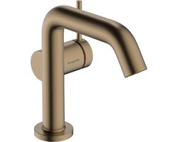 hansgrohe Tecturis S - Wastafelkraan - Ééngreeps bediening - CoolStart energiebesparend - Met afvoerplug - 110mm maat - Brushed Bronze