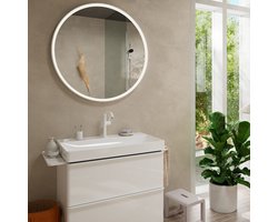 hansgrohe Tecturis S - Wastafelkraan - Ééngreeps bediening - CoolStart energiebesparend - Met afvoerplug - 210mm maat - Draaibare uitloop - Chroom