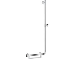 Hansgrohe Unica - Douchestang 110 cm, rechts, wit/chroom 26404400