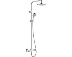 hansgrohe Vernis Blend - Showerpipe - 200mm maat - 1 straalfunctie - Chroom - Met thermostaat