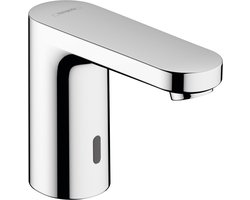Hansgrohe Vernis Blend wastafelkraan elektronisch 6V koud water - hoogglans chroom