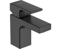 hansgrohe Vernis Shape - Wastafelmengkraan - Ééngreeps bediening - Zonder waste - 70mm maat - Mat Zwart