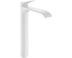 Hansgrohe Vivenis - Wastafelkraan met afvoer, EcoSmart, CoolStart, mat wit 75044700