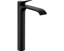 hansgrohe Vivenis - Wastafelmengkraan - Ééngreeps bediening - Zonder waste - 210mm maat - Draaibare uitloop - Mat Zwart