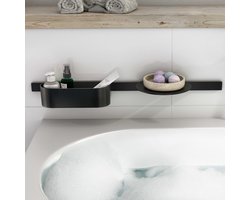 Hansgrohe WallStoris - Opbergbakje, 20x17 cm, mat zwart 27915670
