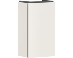 hansgrohe Xilesa E - Badmeubel - 340/240mm maat - Voor fontein - Links scharnier - Sand Matt Beige