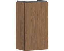 hansgrohe Xilesa E - Badmeubel - 340/240mm maat - Voor fontein - Rechts scharnier - Cashmere Oak