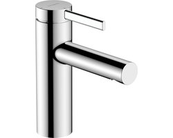 hansgrohe Zesis S - Wastafelmengkraan - Ééngreeps bediening - CoolStart energiebesparend - Met trekwaste - 100mm maat - Mat Zwart