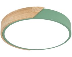 Haobosic Macaron - Plafondlamp - Groen - 32x32x5cm - 24W 6500K