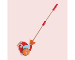 Hape Lilly Muzikale Duwvogel – Loopwagen voor baby's vanaf 12 maanden