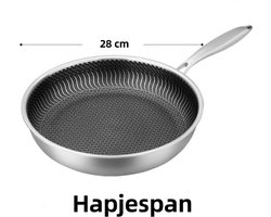 Hapjespan - Pan - Ø28cm - RVS