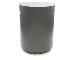 Happy Cocooning Gasfles Cover Round - Bijzetset / Side Table - Smokey Anthracite - Composiet - 40x40x55 cm