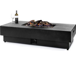 Happy Cocooning Odin rechthoek met rechthoek brander 153 x 70 x26cm