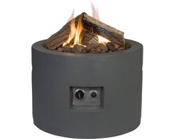 Happy Cocooning - Vuurtafel Rond - Antraciet