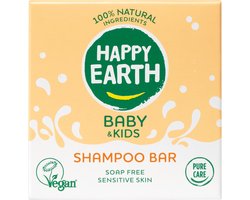 Happy Earth Baby & Kids 100% Natuurlijk Shampoo Bar - 50 gr